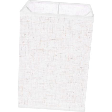 Abat Jour Lin Naturel Fait Main Style Simple pour Lampe de Chevet Lampadaire Design Élégant Installation Facile pour Chambre Salon (1/5)