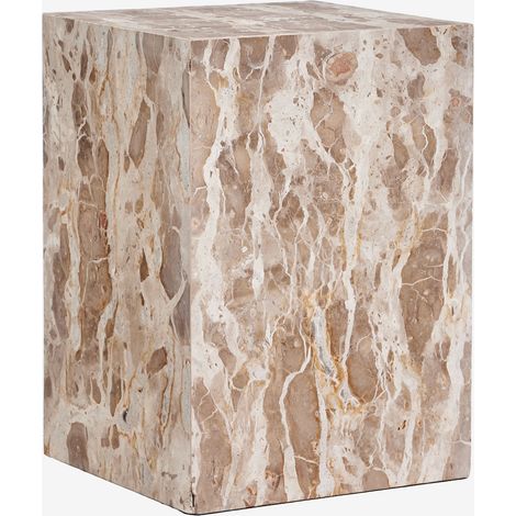 Comodino 35x35 cm in pietra naturale Aluret SKLUM             (1/5)