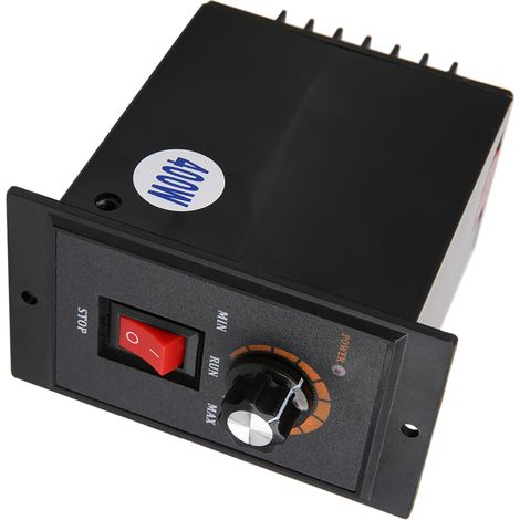Contrôleur de vitesse pour moteur électrique monophasé 220 V CA 50/60 Hz (400 W) (1/5)