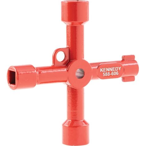 Chiave universale per quadri elettrici delle scatole di distribuzione Kennedy (1/5)