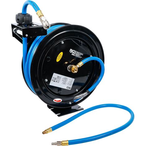 BGS Manguera de aire comprimido con enrollador automático 15 m - 8584 (1/4)