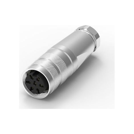 Connecteur DIN RS PRO, 7 contacts, Femelle, Montage sur câble, A souder M16 ( Prix pour 1 )