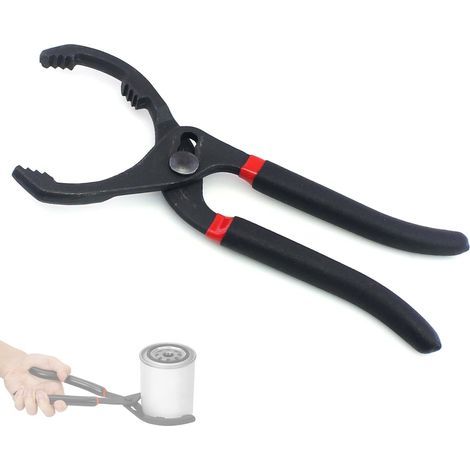 Ölfilter-Ausbauzange, Ölfilterzange, Ölfilterschlüssel, verstellbare Ölfilterzange für Ölfilter von Ø 45 mm bis Ø 145 mm (1/3)