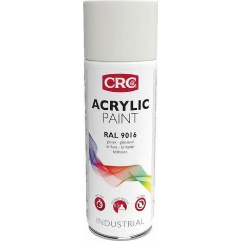 PINTURA ACRILICA ACRYLIC PAINT 9016 BLANCO 400 ML - CRC