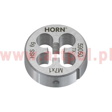 Narzynka M7x1,0mm, Artpol, herramienta de roscado interna para metales, perfecta para trabajos industriales y de ensamblaje de precisión en piezas metálicas.