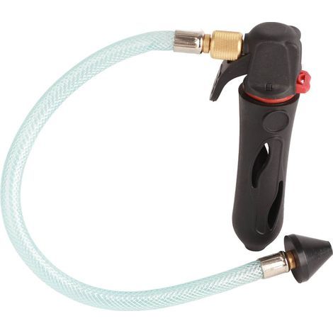 Pistolet de vidange à filetage pour coffre-fort : produit respectueux de l'environnement, portable, fonctionnant avec une cartouche de CO₂, équipé d'un tuyau flexible (1/5)