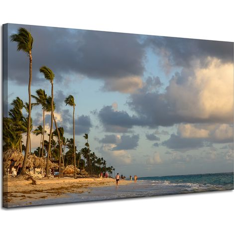 Leinwanddruck Natur Tropische Insel 120x80 cm