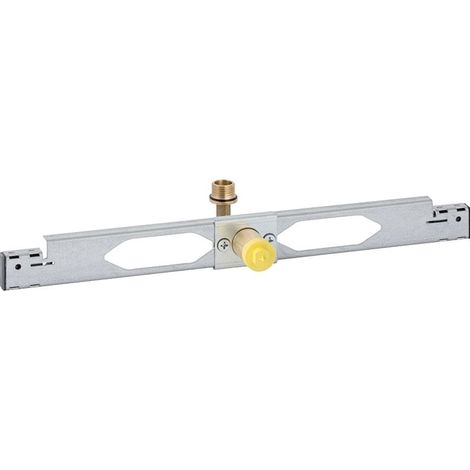 Geberit Zulauftraverse für Urinal, mit Sprühkopf, Rp 1/2", Stahl, 242042001 (1/3)