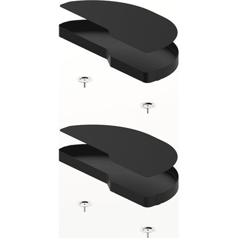 Hettich Salso Eckschrank Tablarset 200 TB600 rechts anthrazit