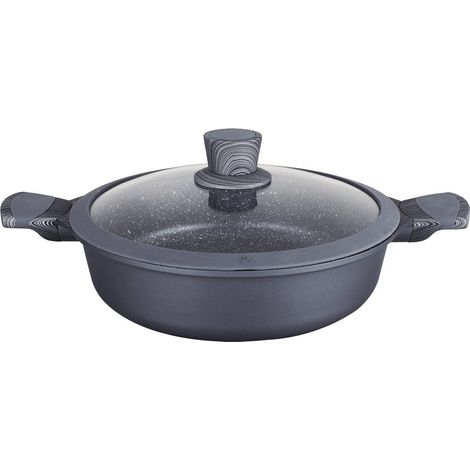 Induktionstopf Supreme Stone, niedrig, 32 cm