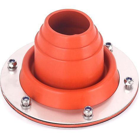 Kit de sortie de poêle pour tente, toit flexible, joint en silicone pour toiture métallique, solin résistant aux hautes températures (1/5)