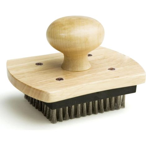 Jiajia AI, Brosse à Pierre à Pizza PC0206 Gris Marron pour jardin, terrasse et extérieur (1/5)