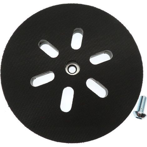 Disque Abrasif 150 mm Plateau Ponceuse Compatible avec Bosch GEX 150, GEX 150 AC, GEX 150 Turbo Ponceuse Dureté (1/4)