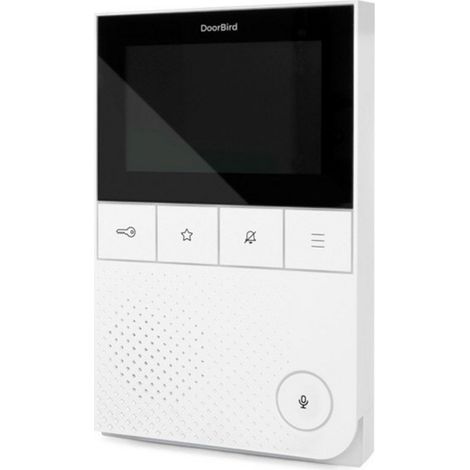DoorBird IP Video Innenstation A1101  IP-Video-Türsprechanlage WLAN, LAN Inneneinheit  Weiß