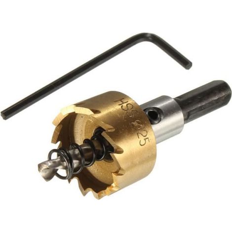 5pcs Kit 16-30MM HSS Forets Scie Cloche Trou Fraise Perceuse Cobalt 6542 Haute Vitesse Acier Metal Bois Alliage (1/4)