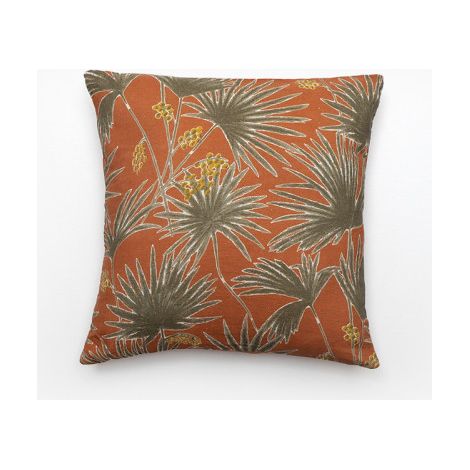 Housse de coussin - Palawan - 45 x 45 cm - Cuivré - Livraison gratuite