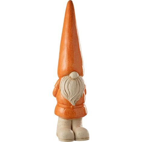 Statue Lutin Extérieur "Pasquale" 96cm Orange