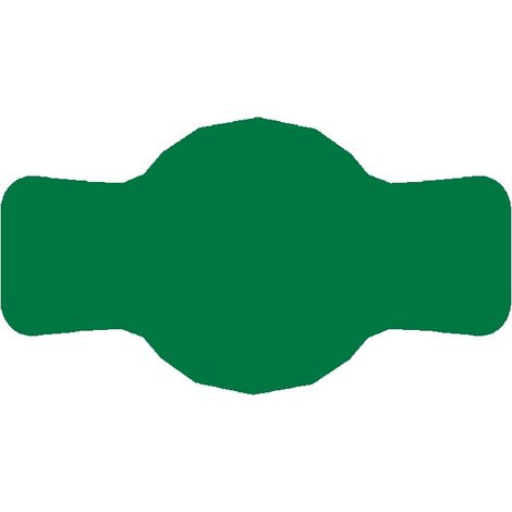 Etiqueta para tarro de conservas de 7x4 cm, 72 unidades, verde mate. (1/2)