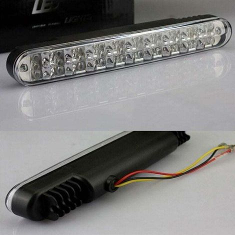 Lampada DRL 30 LED SMD Gialla con Funzione Freccia (1/3)