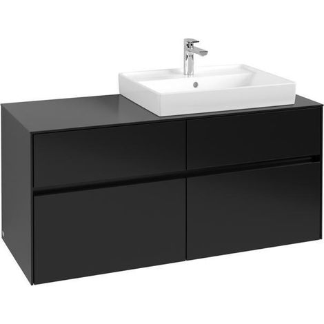 VB WTUS Collaro 1200x548x500mm 4 extraits WT re Laque noire mate