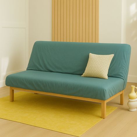 Drap housse pour matelas clic-clac eucalyptus 140x190 cm - Someo