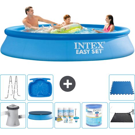 Intex Piscine Easy Set Ronde - 305x61 cm - 9-pièces S30861 (1/5)