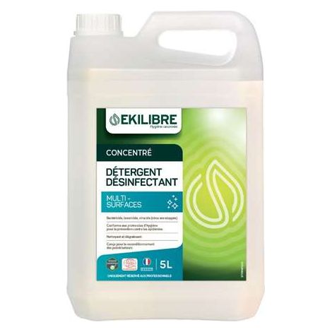 Détergent Désinfectant Multi Surfaces Concentré Bidon de 5L - Action Pin