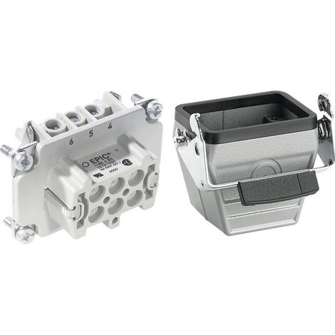 Lapp EPIC H-BE 6 conector eléctrico gris neutro robusto