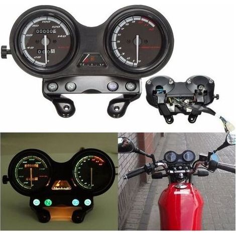 Tachimetro contachilometri per YAMAHA YBR 125 – Precisione ottimale – Lunghezza cavo 20 cm – Connettore a 5 pin – - YBR125 (1/4)