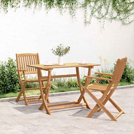 vidaXL Tavolo Rettangolare Sydney Marrone 110 x 55 x 75 cm (1/5)