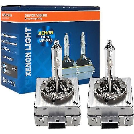 Crea – Ampoule Xenon D1S 6000K 2-pack – Vision améliorée 50% – Puissance 35W – Compatible avec phares au xénon d'origine (1/2)