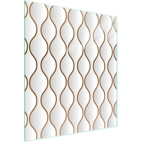 TAGLIERE IN VETRO 45x52 con motivo (1/5)