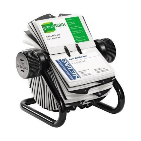 DURABLE Rollkartei VISIFIX 248101 400Karten schwarz (1/2)
