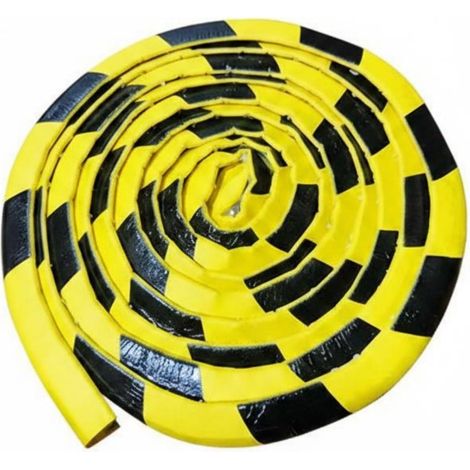 Protection d'angle pour murs, bande de bord flexible en caoutchouc NBR (1/5)