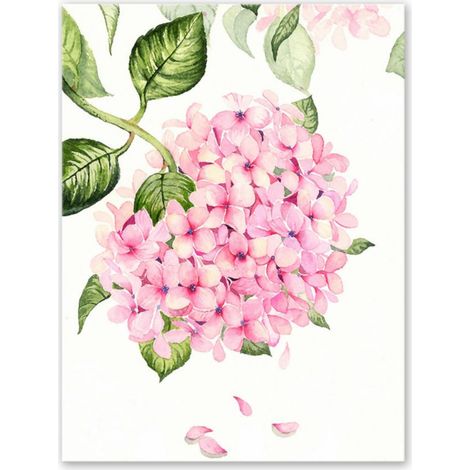 Tableau sur toile en forme de fleur pour la décoration du salon, de la chambre et du bureau (1/5)