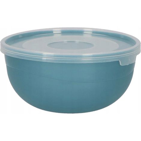 CIOTOLA CON COPERCHIO 3L ROTONDA Azzurro ravi 1 pz. (1/2)