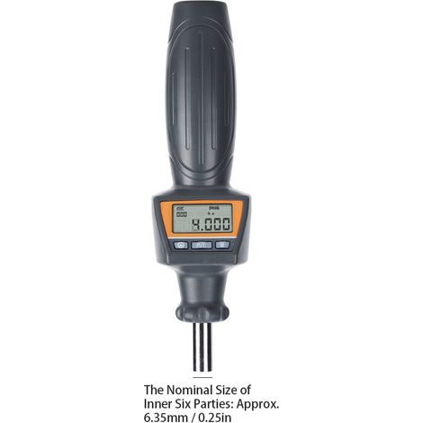 Tournevis dynamométrique numérique, tournevis dynamométrique réglable, dynamomètre préréglé, jauge de force électronique ZNS-R-4 (1/5)