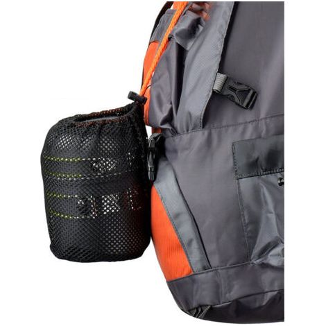 Forehill – Ensemble de camping avec réchaud à gaz 3000W – 2 brûleurs – Pliable et léger – Inclus : pots et support de réservoir (1/4)