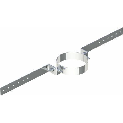 Support au toit inox Ø 150