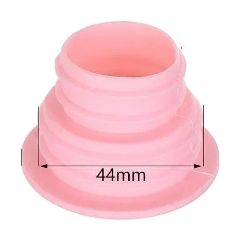 Anello di tenuta per il controllo del drenaggio, in gomma sintetica resistente, facile installazione, rosa (1/2)