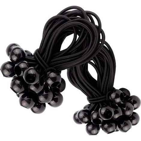Elastic Bungee Cord with Ball for Trailer, Tarpaulin, Camping, Gazebo (1/5)