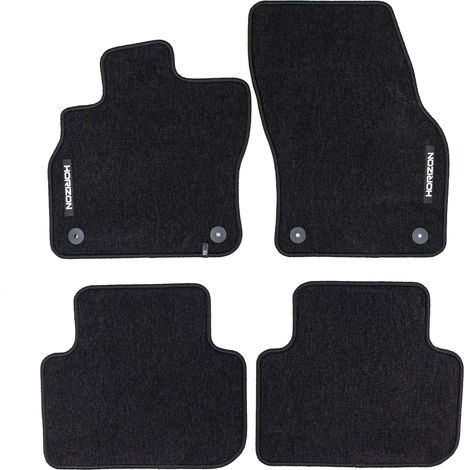 Tapis de Sol de Voiture pour Audi Q3 Sportback 2019-2025 Velours Noir 4Pcs (1/5)