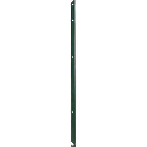 Estaca de cercado simple en T plastificado verde de 0,75 m - Filiac