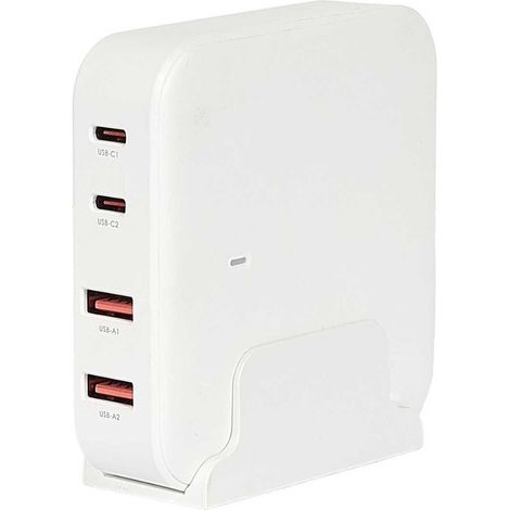 Station de charge bureau 70 Watt 2 USB + 2 Type C (1/5)