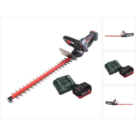 Metabo HS 18 LTX 45 cortasetos sin cable 18 V 43 cm + 1x batería 5,5 Ah + cargador (1/5)