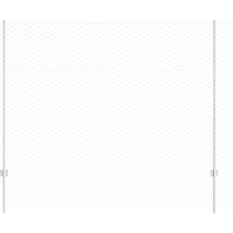 Maison Exclusive - Geschweißter Drahtzaun 10 x 1,5 m (B x H) Feue