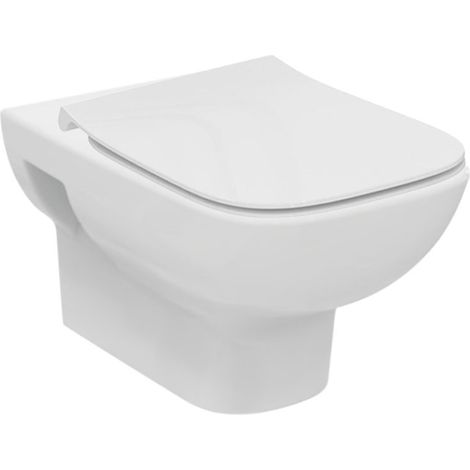 Ideal Standard I.Life A Rimless Wall Hung Toilet (inc Soft Close Slim Seat)