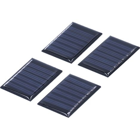 3V 0,15W Polysilizium-Solarpanel, 4 Stück, 40x30mm, DIY-Lademodul-Zubehör für Elektronikprojekte (1/5)