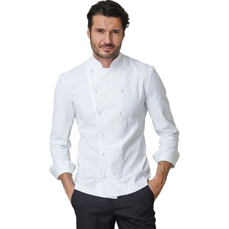 Giacca da Cuoco Sigg Cesare Bianco 44 (1/2)