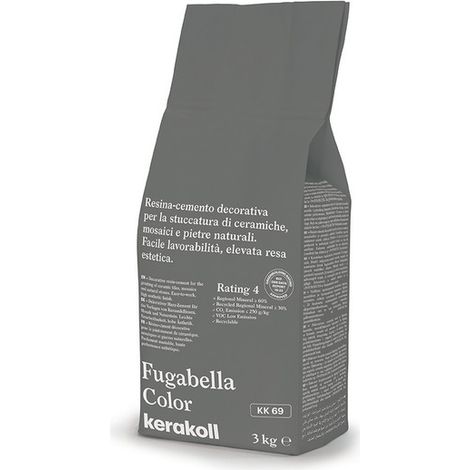 Fugabella color kk 69 resina-cemento per stuccatura kg 3